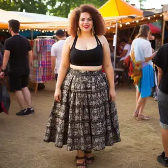Kombinacije za Oktoberfest moderne sa Bež/Smeđa/Kaki Rimska sandala/Zatvorena sandala/Sandala s T Remenom/Ribarska sandala/Trekking Sandale/Sandala Udobna/Sandala na čičak Rieker "Festivalski stil za velike veličine s suknjom"Look: Metalik, Sportski, Prevelik, moderne, Elegantan, Trendi, Besprijekorno, Chic