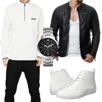 Party Outfits mit Schwarz Yazubi, Schwarz Unkategorisiert Boss "Freizeit Outfit"