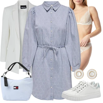 čipka Outfit sa Bež/Bijela/Krem/Kaki Muške cipele u veličini 11/Grudnjak sa žicom/Bralette Grudnjak/Mekani grudnjak/Grudnjak sa žicom/Kožne jakne za muškarce/Relief grudnjak/Grudnjak Bez Žice/Grudnjak Minimizer/Balkonet Grudnjak/Prozirni grudnjak i poprsje HUNKEMÖLLER "Proljetni outfit"