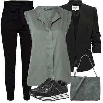 Ovratnik Na Rever Outfit sa Crna Jakna/Kožna jakna za muškarce/Boyfriend Sako/Casual Sako/Sako Jakna/Kratki Sako/Kožna jakna za muškarce/Sako od smokinga/Elegantni Sako/Sakoi za Bluzu Only "Proljetni outfit"