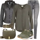 Šifonové halenky se zapínáním na knoflíky Outfity image