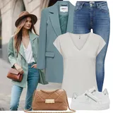 Outfity z džínu Zvonové image