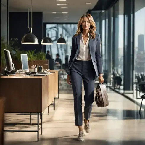 Kombinace Béžová/Bílá/Hnědá/Krémová/Khaki Kalhotový oblek & Kostým Kostým/Elegantní oblek/Slavnostní oblek/Moderní oblek/Sportovně elegantní oblek/Svatební Oblek misspap