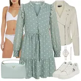 Bílé Calvin Klein Jeans Tenisky Outfity image