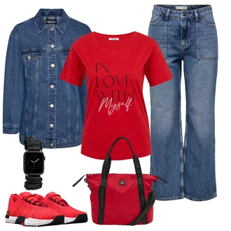 Outfit s Under Armour "Módní jarní outfit"
