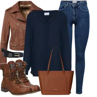 Zakopčaj dolje Outfit sa Tamnoplava Bluza s gumbom/Bluza koja se ne pegla/Slip-on Bluza/Poslovna Bluza/Bluza Dugih Rukava/Kožna jakna za muškarce/Bluza s Podignutim Ovratnikom/Bodija Bluze/Svilena bluza/Jednobojna Bluza Vila "Ležerni look za slobodno vijeme"