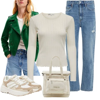 Outfity pro zábavu s Modrá/Světle modrá Zkrácené Džíny/Džíny s Dírou/Mom Jean/Džíny s Rozparkem/Girlfriend Džíny/Vintage džíny/Boyfriend Džínové kalhoty/Dad Džíny Tommy Hilfiger "Outfity na volný čas"