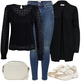 Dlouhé Outfit s Šedá/Hnědá/Béžová/Stříbrný/Bílá/Khaki Taška Přes Rameno/Pánská taška/Klasická Taška Přes Rameno/Brašna/Sportovní Taška Přes Rameno/Taška/Malá Taška Calvin Klein Jeans "Outfity na zimu"