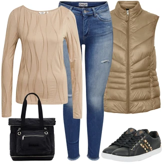 Outfity z džínu Pyžamové Léto s Černá Desigual "Outfity na zimu"