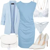 Outfity s bílými botami na podpatku Steve Madden image