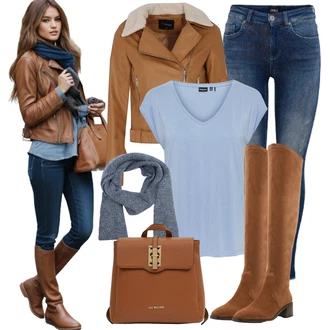 Outfit s Bílá Love Moschino "Perfektní na jaro"