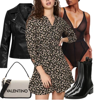 Outfity s krajkovými body "Perfektní na zimu"