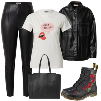Outfit sa Nekategorizirano Dr. Martens "Odjevna kombinacija za proljeće"