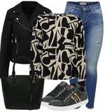 Zimní outfity s roztrhanými džínami image