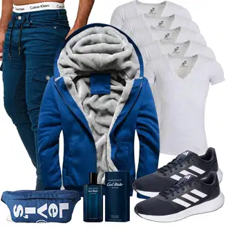 Party Outfits mit Schwarz Unkategorisiert Adidas "Sportlich Outfit"