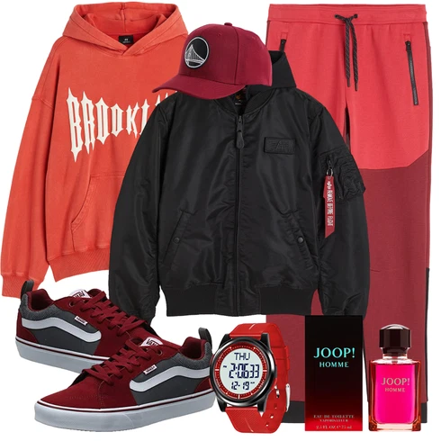 Rot Accessoire JOOP! kombinieren