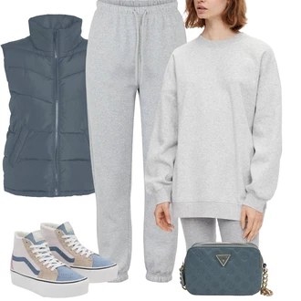Sk8-Hi Outfit s Světle modrá/Fialová/Béžová/Vícebarevný/Hnědá/Bílá Teniska s dírkovaným vzorem/Nízká Teniska/Plátěná teniska/Teniska na platformě/Skate Bota/Teniska teddy/Letní tenisky/Vintage teniska Vans "Sportovní zimní outfit"