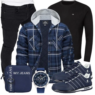 Outfit mit Schwarz Unkategorisiert K-SWISS "Street Style Outfit"