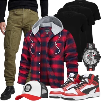 Outfit mit Hut "Street Style Outfit"