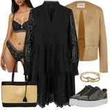 Outfity se sadou kalhotek a drátěnou podprsenkou image