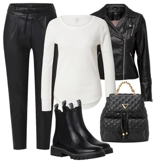 Lesk Outfit s Černá/Bílá/Oranžová/Zelená/Hnědá Kožená Kalhoty/Legíny Kožený Vzhled/Tregíny/Jeggings/Kožený Legíny/Kalhoty z Umělé Kůže/Skinny Kalhoty Only "Stylový zimní outfity"