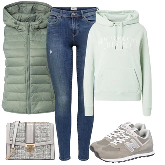 Outfit s Světle Zelená/Zelená Dámský Svetr/Svetr s kapucí/Originální mikina/Svetr S Kapucí/Unisex Mikina S Kapucí/Sportovní mikina/Sportovní mikina/Pletená mikina s kapucí/Vintage mikina aÉropostale "Stylový zimní outfity"