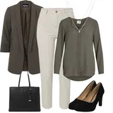 Outfity na zimu Šifonová halenka pro ženy image