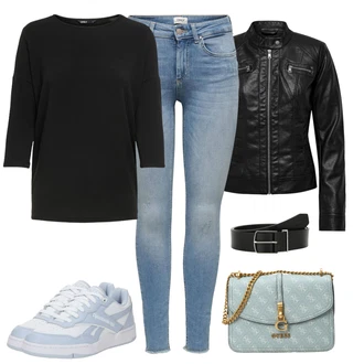 outfit mit Superga Reebok "Vsakodnevni Outfit"