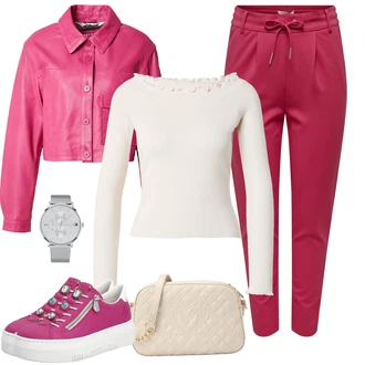 outfit mit Torba za čez ramo Love Moschino "Vsakodnevni Outfit"