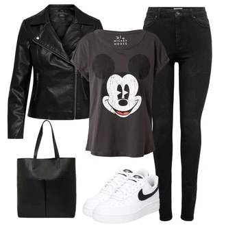 Nogomet outfit mit Bela/Črna/Modra Skate Obutev/Vintage superga/Usnjene superge/Superge Nizka Nike Sportswear "Vsakodnevni Outfit"Look: Nogomet, Tenis, Skejtanje