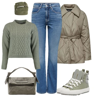 Baseball Outfit s Tmav? zelená Mini batoh/Ta?ka do pasu/K?iltovka Armádní ?epice/Páska s Kapsou/Plá?ová Ta?ka/Pásková ta?ka/Vojenská Ta?ka Geox "Zimní outfity"Look: Volný ?as, Baseball, Jízda na koni