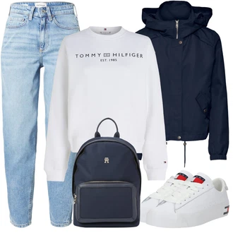 Zimske Outfiti mit Svetlo modra/Siva river island "Zimski videz"