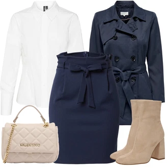 Zimske Outfiti mit Bela VERO MODA "Zimski videz"