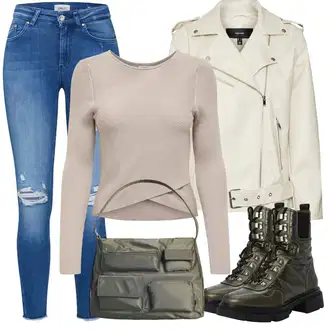 outfit mit bershka "Zimski videz"