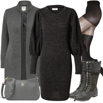 outfit mit Črna JdY "Zimski videz"