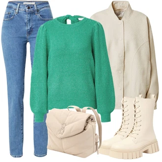 Pink outfits mit Zelena Vila "Zimski videz"