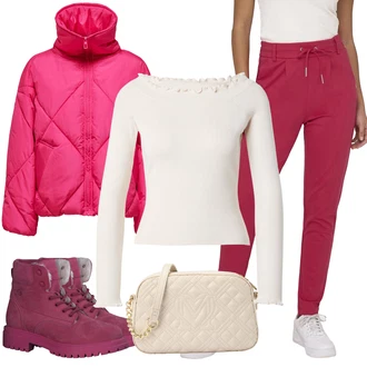 Purple outfits "Zimski videz"