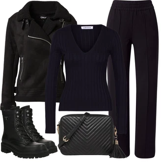 Purple outfits "Zimski videz"