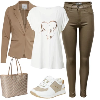 outfit mit Temno zelena JdY "100% 15"