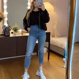 Outfiti S Boyfriend Jeans Jesen za dame image