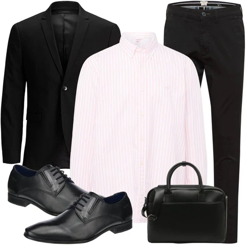 Schwarz Hose Große Größe/Slim Hose/Skinny Hose/Business Hose/Twill Hose/Anzughose/Hose mit Schlitz/Stretchhose SELECTED HOMME kombinieren mit Rosa Casual Hemd/Hemdbluse/Business Hemd/Strickshirt/Musselin Hemd levi's ®