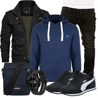 Hochzeitsgast Outfits Casual mit Schwarz Unkategorisiert Puma "Casual Outfit"Look: Coole, Leger, Uni, Unisex, Casual