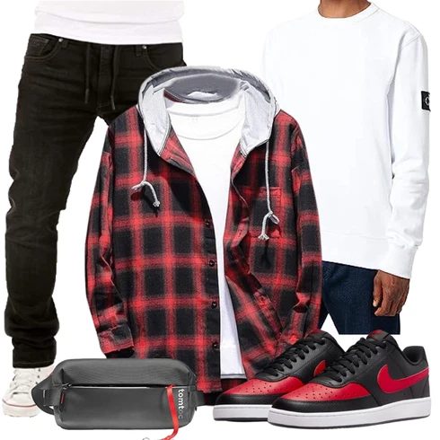 Weiß/Dunkelblau/Creme Damen Pullover/Sport Sweatshirt/Women's Fleece Sweatshirts Calvin Klein Jeans kombinieren