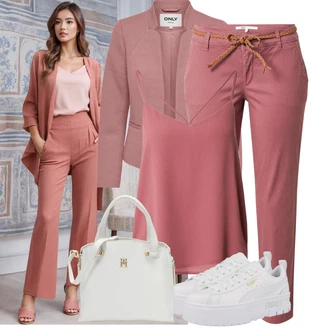 Dlouhé Outfit s Růžová/Fialová/Hnědá Neformální Sako/Kožená bunda/Kožená bunda pro muže/Pletený Sako/Blůzové Sako/Krátké Sako/Blejzrové Bund/Elegantní Sako/Bavlněný Sako/Teplákový blejzr/Kožená Pánská Bund Only "Lehký outfit"