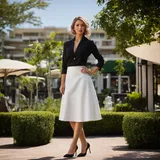 Outfiti Za Poročne Goste Preprosta za dame image