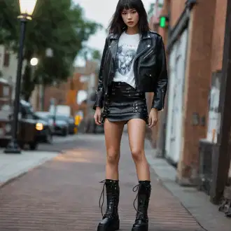 Outfity pro jízdu na koni "Egirl Styl Zima"