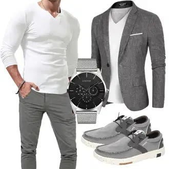 Elegante Outfits Schmal mit Grau Lehmanlin "Elegant Outfit"