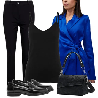 Satén Outfit s orsay "Elegantní vzhled"