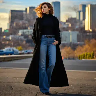 Outfity na Nový rok "Elegantní zimní styl"