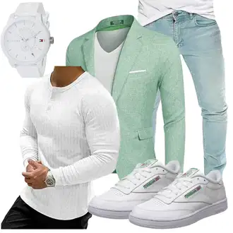 Hochzeitsgast Outfits Elegant mit Hellblau Unkategorisiert COOFANDY "Freizeit Outfit"Look: Casual, Büro, Emo, Western, Stil, Elegant, Indoor, Schick, Moderne, Classic, Business